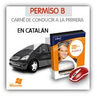 CD multimedia del Permiso B en catalán