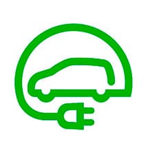 Señalización de los Puntos de Recarga Eléctrica en todas las vías.