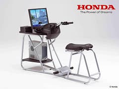 Simulador de moto Honda Riding Trainer