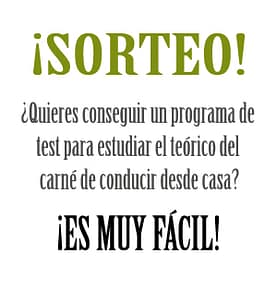 ¡Sorteamos un programa de test para preparar el teórico del carné de conducir!