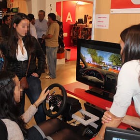 La autoescuela Ondara (Alicante) presenta su nuevo simulador ZALEM V25 con DRIVER TEST PRO