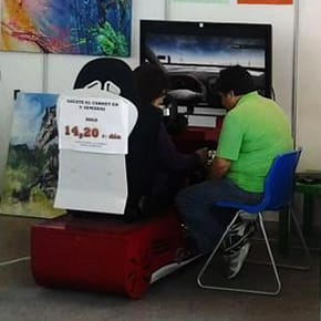 La autoescuela 2.0 Innovat.es participa en la feria Expoebre 2013 con un simulador de turismo