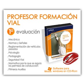 Test profesor de formación vial 1ª evaluación