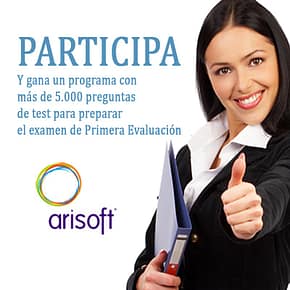 ¡SORTEO! Gana un programa con más de 5.000 preguntas de test para preparar el examen de Primera Evaluación