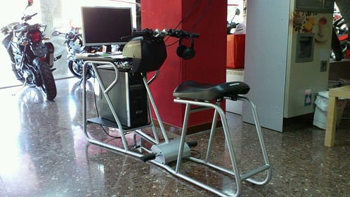 Simulador de moto
