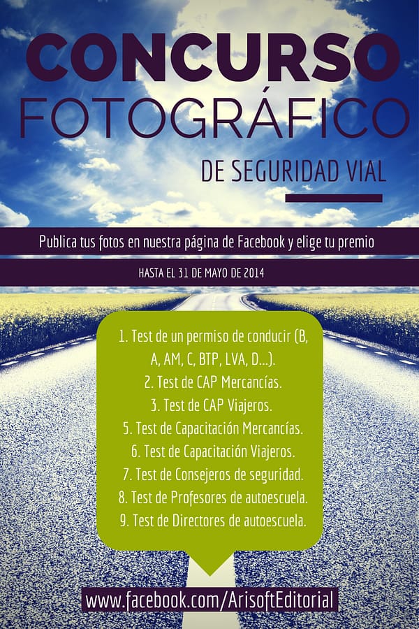 Concurso de fotografí­a sobre seguridad vial