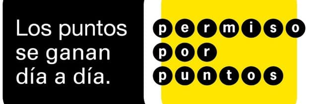 Permiso por puntos